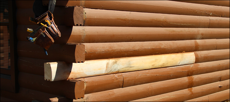 Log Home Damage Repair  Macon County,  North Carolina