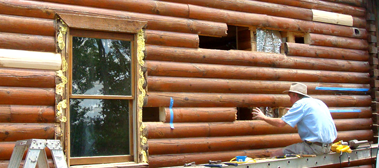 Log Home Repair Scaly Mountain,  North Carolina